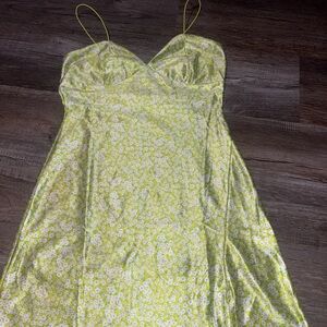 Green Mini Dress